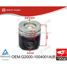 G2000-1004001A (B) piston YC4G de moteur de yuchai original pour le camion chinois